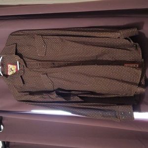 Cinch pearl snap buttondown